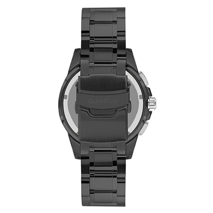Quantum Men Black Stainless Steel Analog Black Dial Watch PWG993650 - Salman Stores