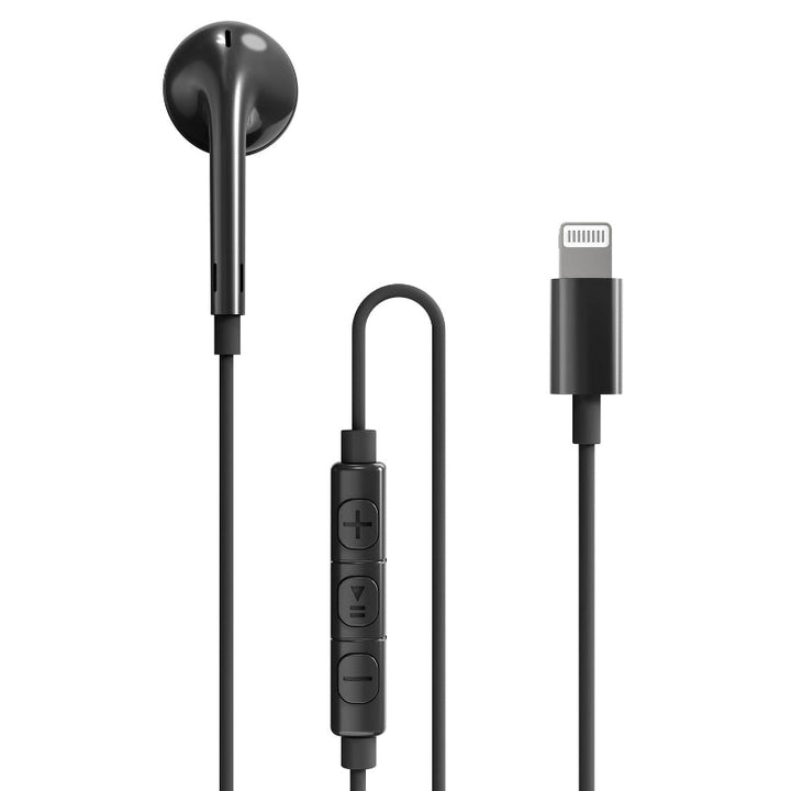 RAVPower BH1004 Mono Earphones With Lightning Black RP.BH1004.BK - Salman Stores
