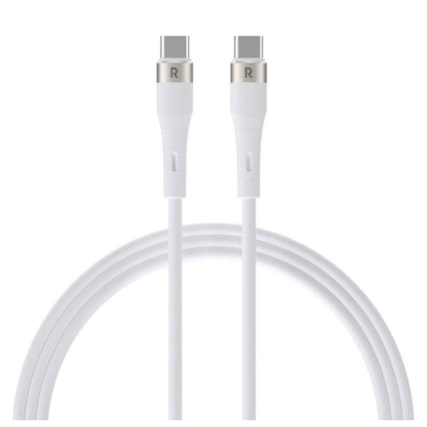 RAVPower CB1038 60W C-C Cable Liquid Silicone With 20K Bends RP.CB1038.WT - Salman Stores