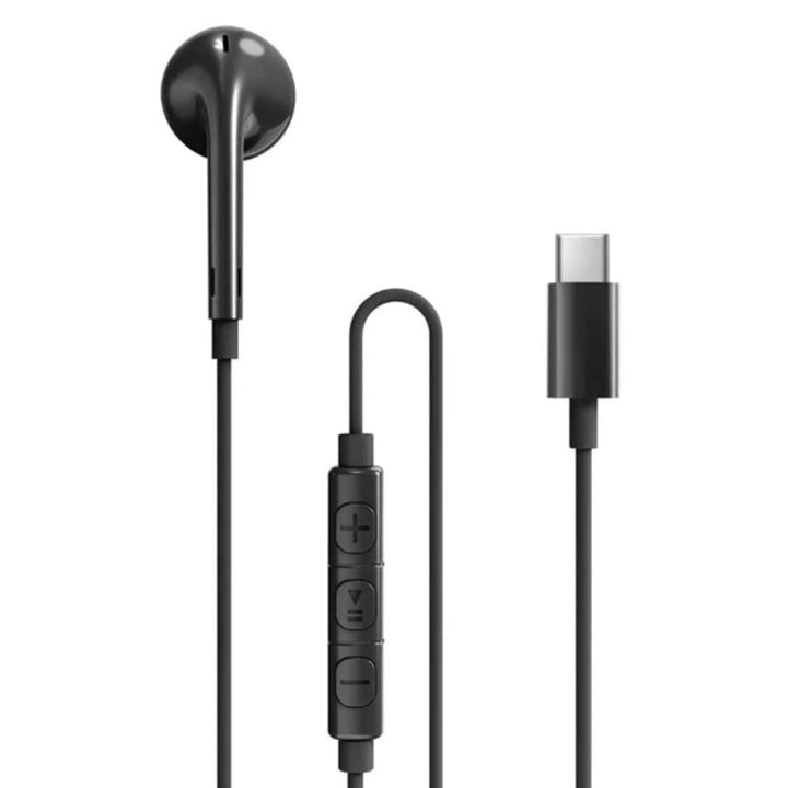 RAVPower RP-EP1002 Mono Earphone With Type C Plug RP.EP1002.BK - Salman Stores