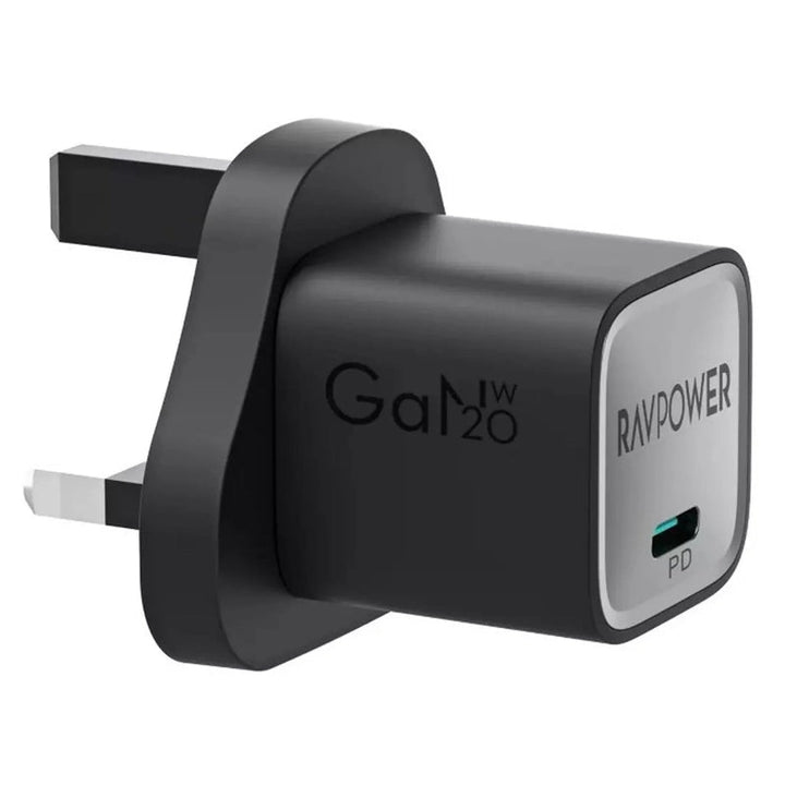 RAVPower PD Pioneer 20W Wall Charger Black RP.PC1055.BK - Salman Stores