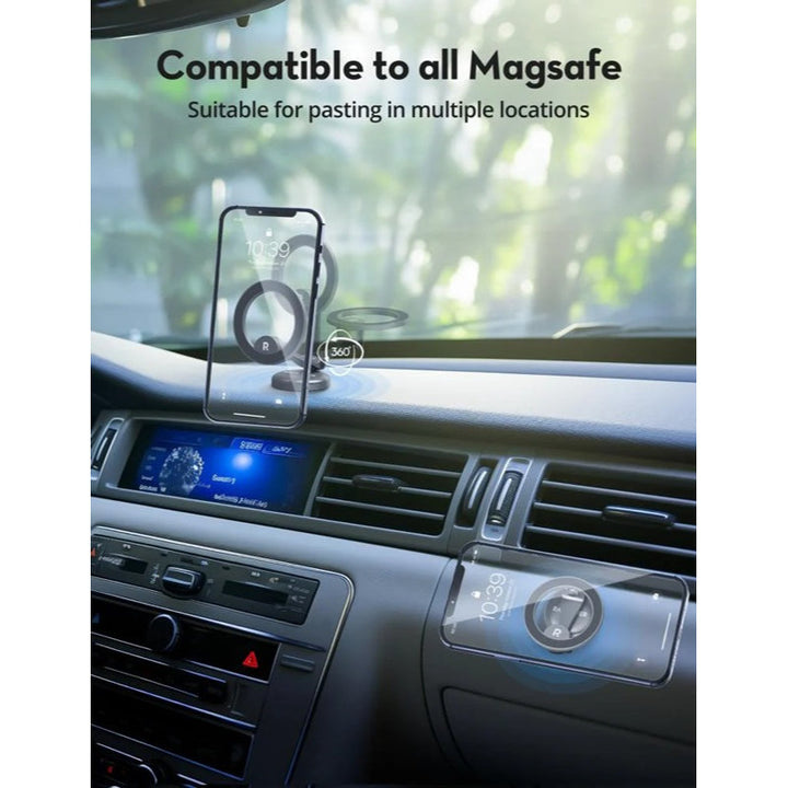 RAVPower RP-SH1003 Magnetic Car Phone Mount Ultra Strong RP.SH1003.GY - Salman Stores