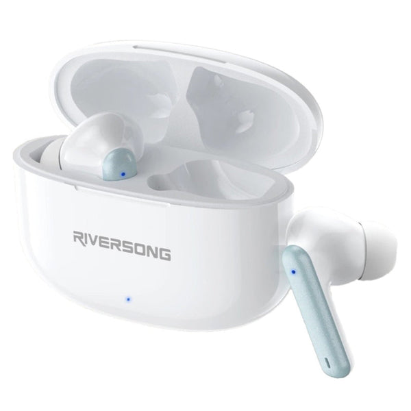Riversong Airfly L8 EA226 In-Ear Silicon Earbuds TWS White RS.AIRFLYL8-EA226.WT - Salman Stores