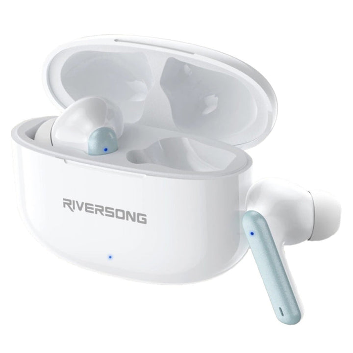 Riversong Airfly L8 EA226 In-Ear Silicon Earbuds TWS White RS.AIRFLYL8-EA226.WT - Salman Stores