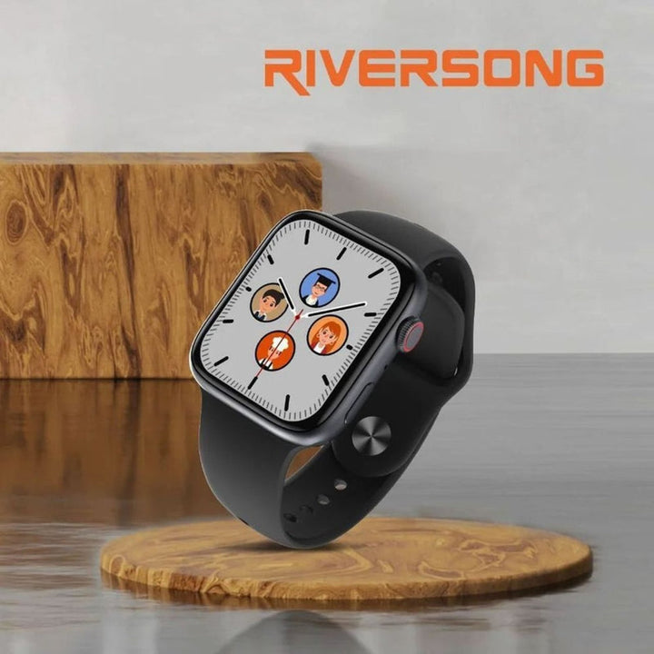 Riversong EA227-SW73 Motive7S Smartwatch Dark Grey + AirFly L3 EA227 True Wireless Earbuds White RS.EA227-SW73.BUN - Salman Stores