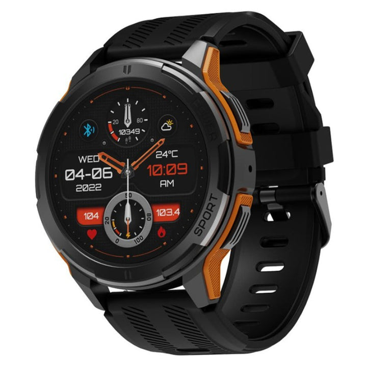 Riversong Motive 8C SW801 Round Dial Amoled 5ATM Smart Watch RS.MOTIVE8C-SW801.BK - Salman Stores