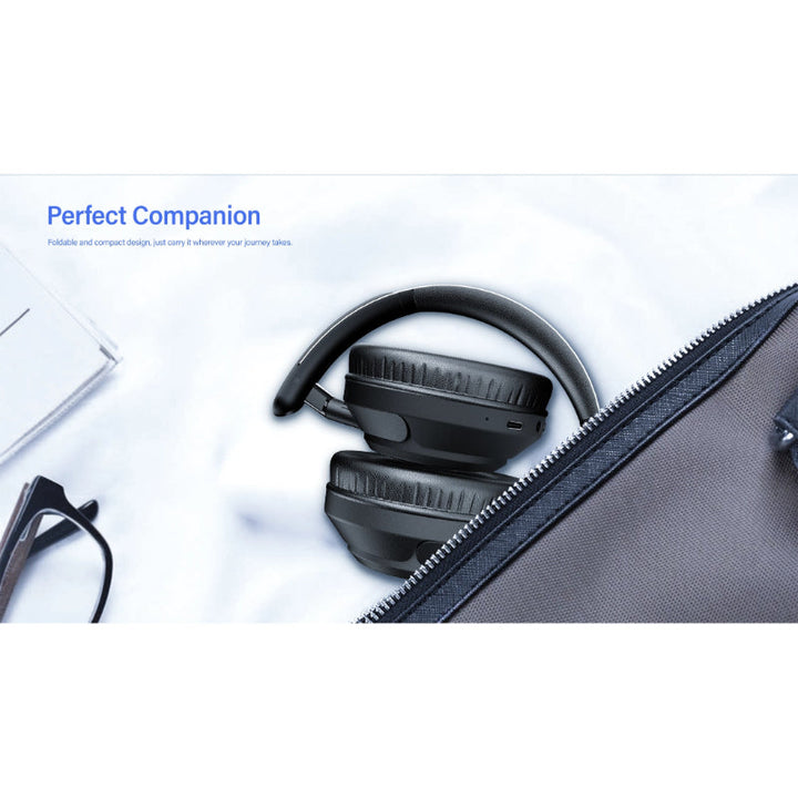 Riversong Rhythm M6 Over-Ear Wireless Headphones with Foldable Design Black RS.RHYTHMM6-EA279.BK - Salman Stores