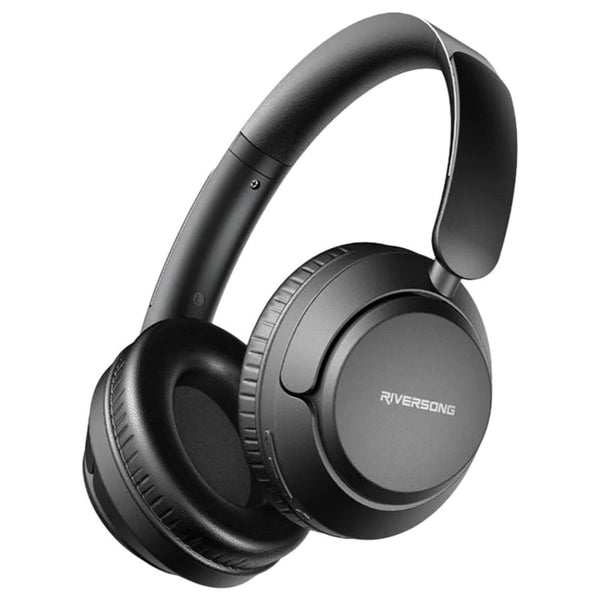 Riversong Rhythm M6 Over-Ear Wireless Headphones with Foldable Design Black RS.RHYTHMM6-EA279.BK - Salman Stores