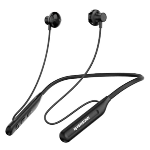 Riversong Steam L3 In-Ear Bluetooth Neckband Earbuds EA510 Black RS.STREAML3-EA510.BK - Salman Stores