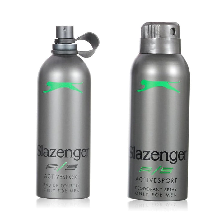 Slazenger Activesport EDT 125 ml & Deo Green Set Sa110K2-201109 - Salman Stores