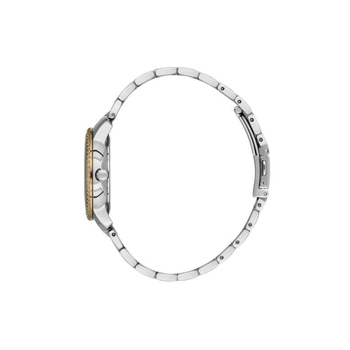 Santa Barbara Polo Club Unique Women Stainless Steel Silver and Gold Watch SB1106383