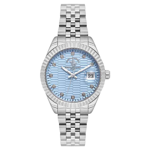 Santa Barbara Polo Club Women Stainless Steel Silver Watch SB1106431