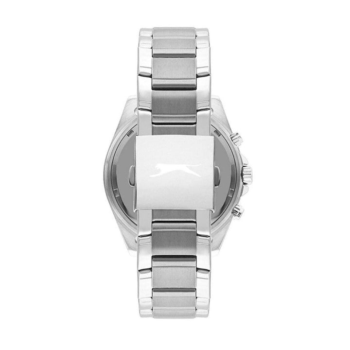 Slazenger Men Silver Stainless Steel Analog Watch SL092273204 - Salman Stores