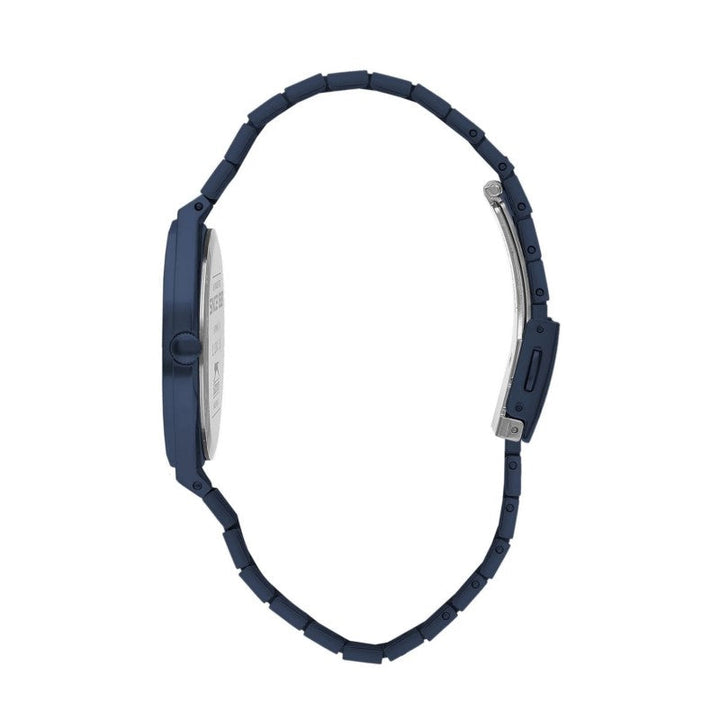Slazenger Men Blue Stainless Steel Analog Watch - Salman Stores