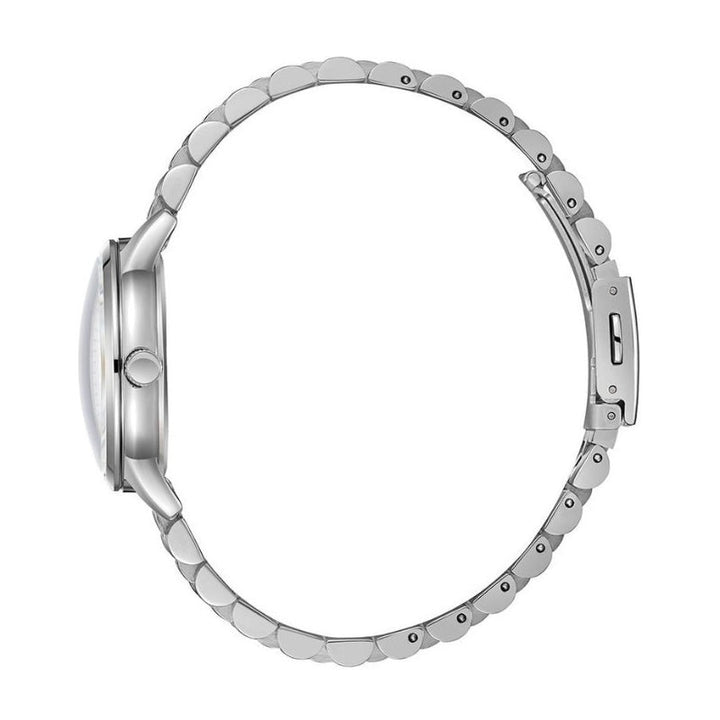 Slazenger Women Silver Stainless Steel Analog Orange Dial Watch SL092336407 - Salman Stores
