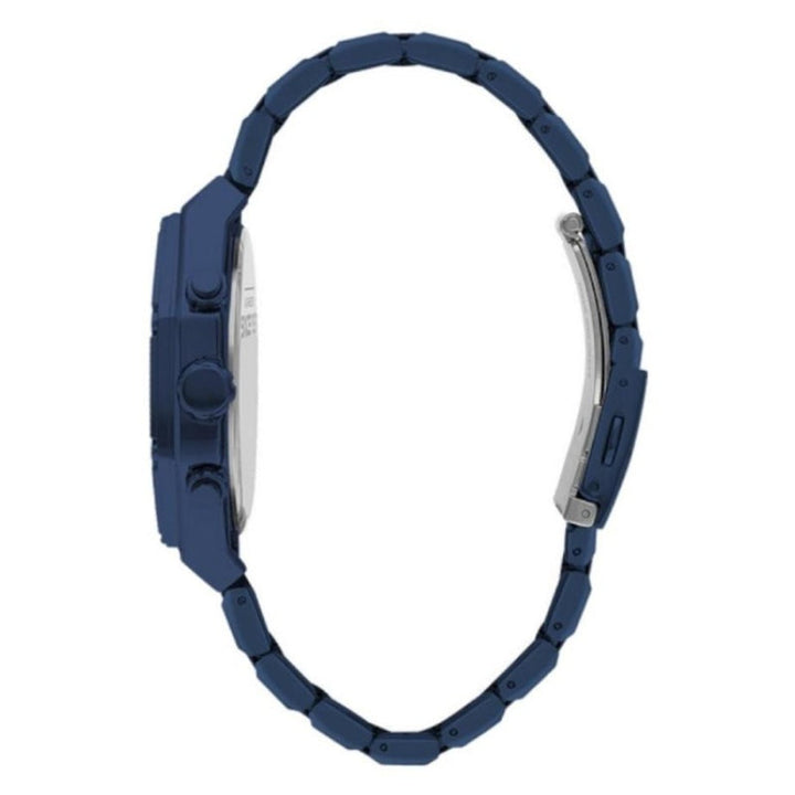 Slazenger Men Blue Stainless Steel Analog Black Dial Watch SL092318206 - Salman Stores