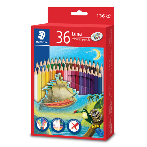 Staedtler Luna Colouring Pencils Set of 36 Colors ST-136-LC36