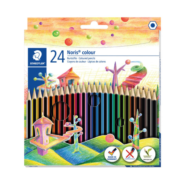 Staedtler Noris Colour Pencil Set of 24 Colors ST-185-C24