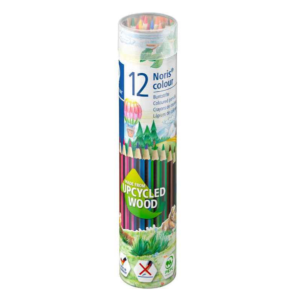 Staedtler Noris Color Pencil Cylinder Set of 12 Colors ST-185-MD12
