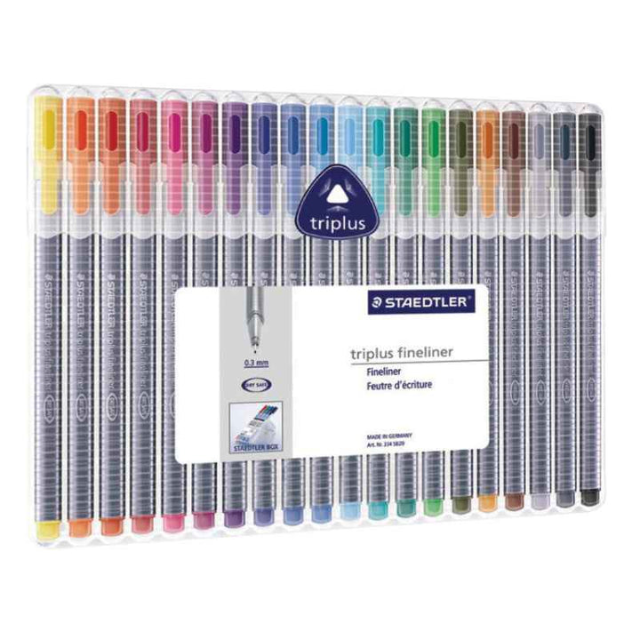 Staedtler Fineliner Triplus Set 20 Colours ST-334-SB20