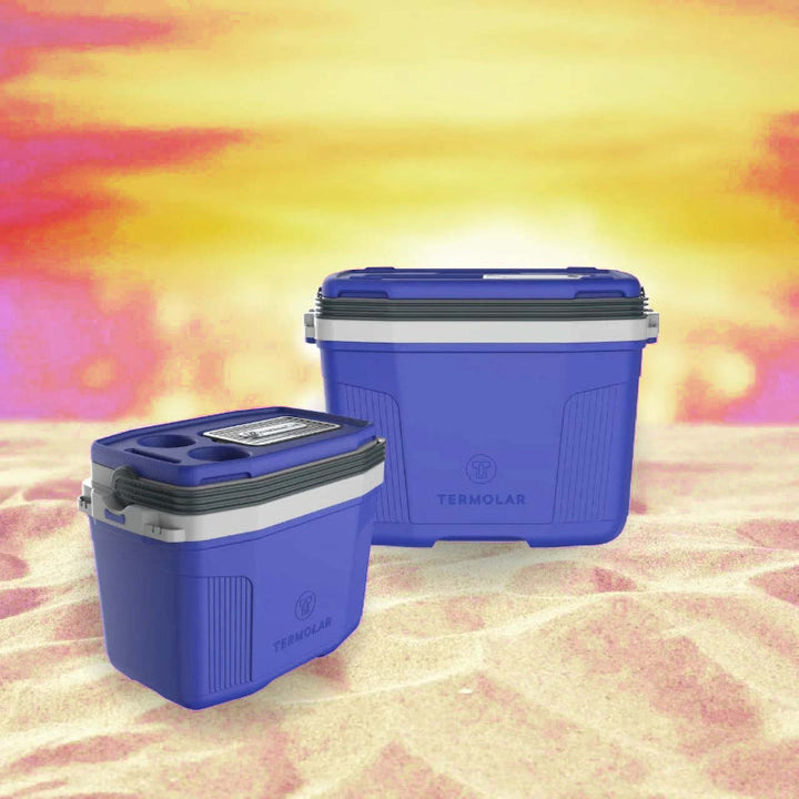 Termolar Combo Cooler Box 32 Liter, 20 Liter Blue - Salman Stores