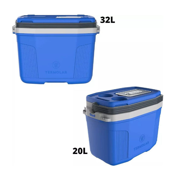 Termolar Combo Cooler Box 32 Liter, 20 Liter Blue - Salman Stores