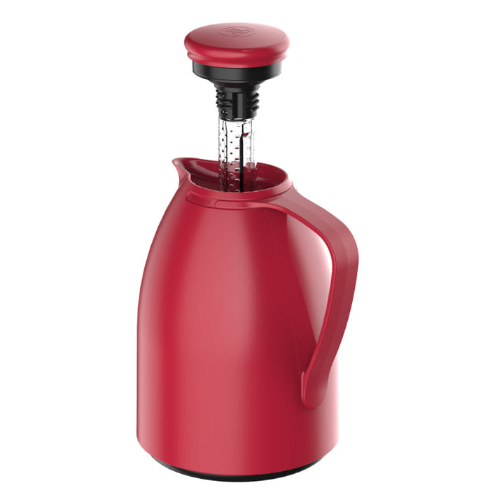 Termolar Luna Teapot 1 Liter Red TER57956 - Salman Stores