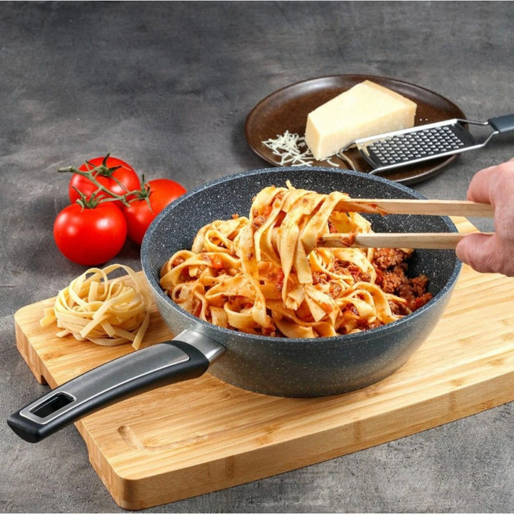 Tescoma Deep Frying Pan I-Premium Stone 24 cm TES602434 - Salman Stores