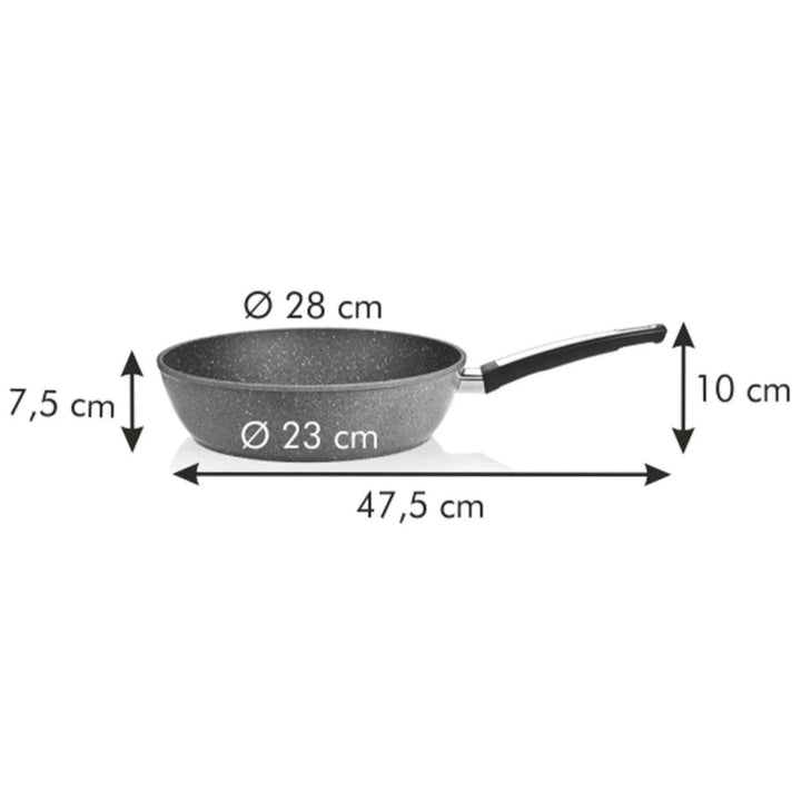 Tescoma Deep Frying Pan I-Premium Stone 28 cm TES602438 - Salman Stores