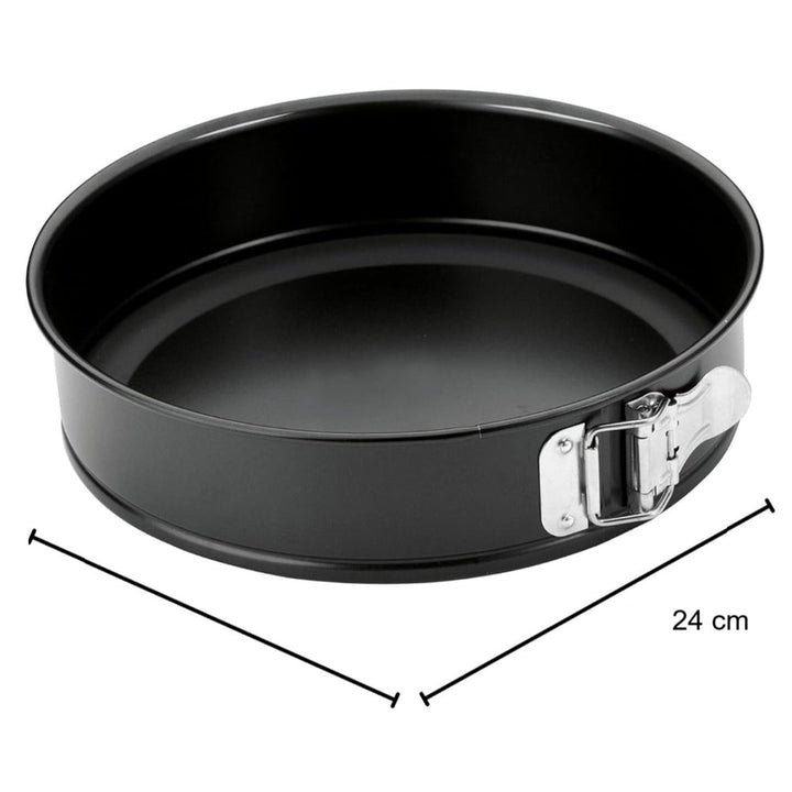 Tescoma Springform Tart Pan Delicia Black Edition 24 cm TES623240 - Salman Stores