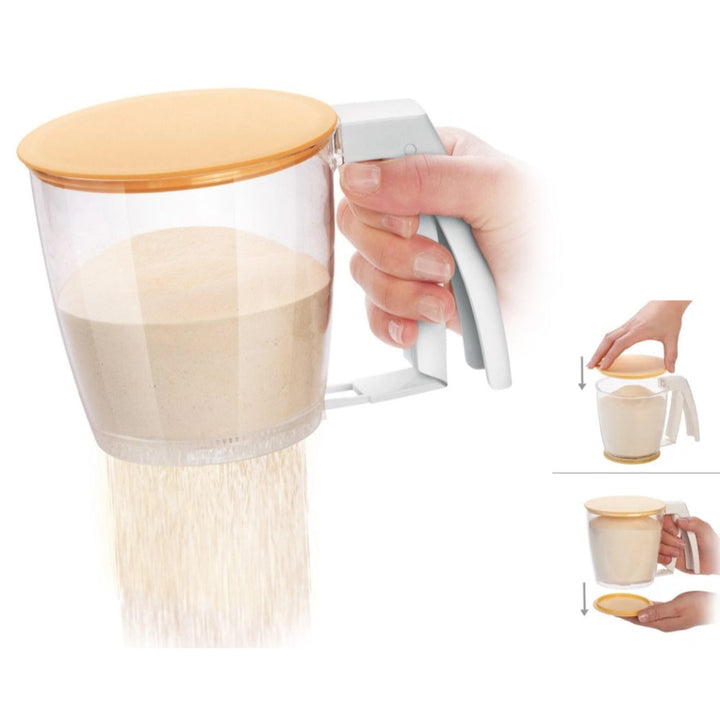 Tescoma Mechanical sieve DELICIA Plastic 11.5 cm - Salman Stores