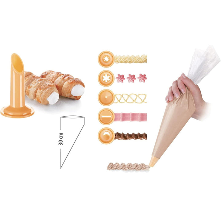 Tescoma Decorating bag DELICIA 6 Nozzles 10 pcs Set - Salman Stores