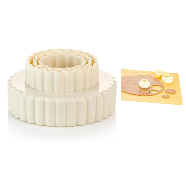 Tescoma Double Sided Cookie Cutter Set 6 Size Flower DELICIA - Salman Stores
