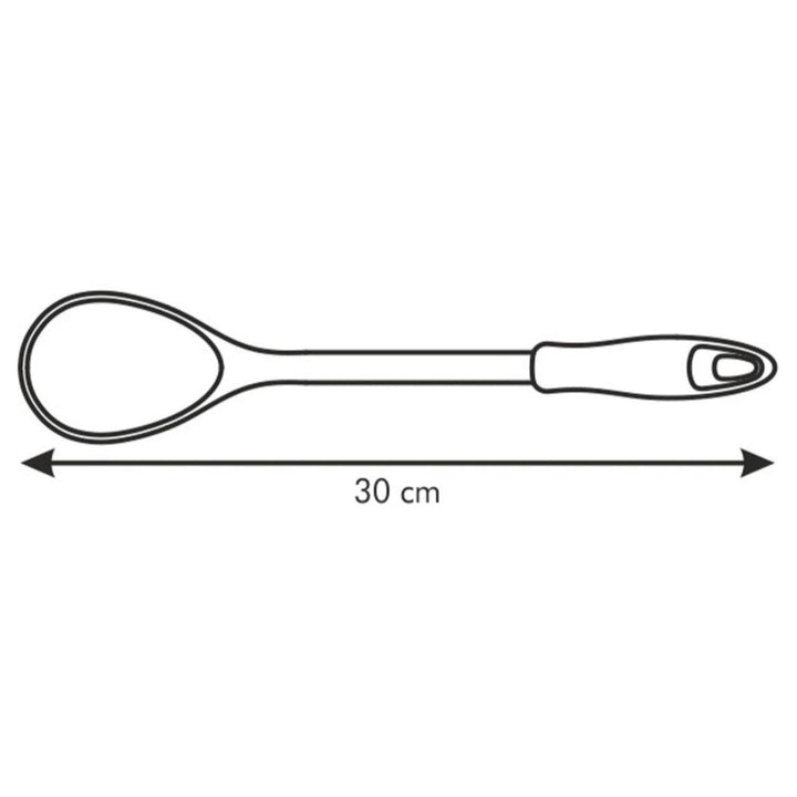 Tescoma Cooking Spoon Oval Presto Wood 30 cm - Salman Stores