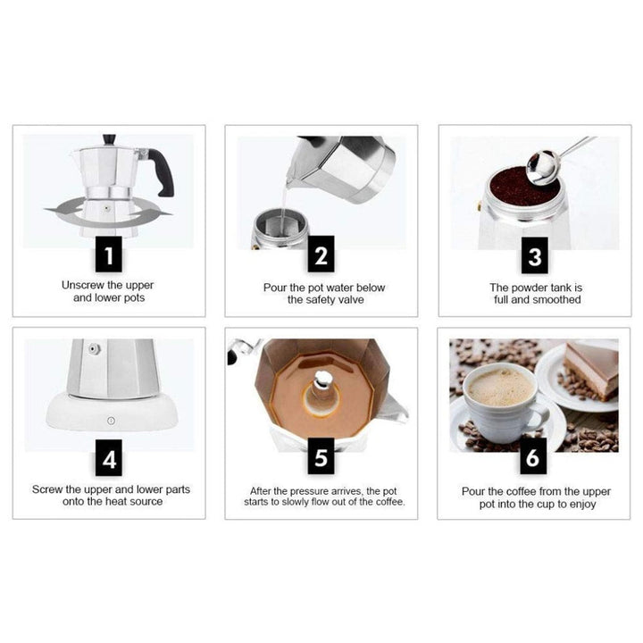 Tescoma Coffee Maker 6 Cups Paloma 20 cm TES647006 - Salman Stores