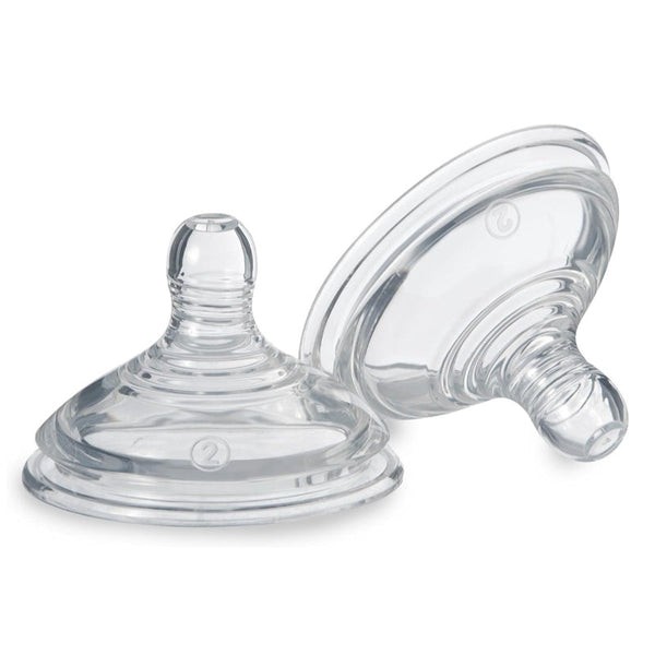 Tommee Tippee Closer To Nature Teats Fast Flow X 2 - Clear TT42212410 - Salman Stores