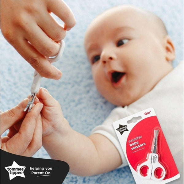 Tommee Tippee Essentials Baby Nail Scissors White TT43304410 - Salman Stores