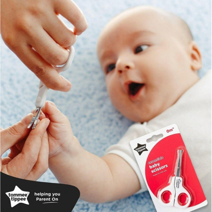 Tommee Tippee Essentials Baby Nail Scissors White TT43304410 - Salman Stores