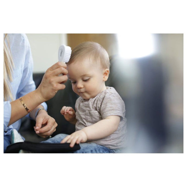 Tommee Tippee Essentials Baby Brush and Comb 2 pcs Set White TT43309910 - Salman Stores