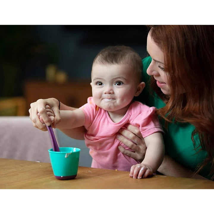Tommee Tippee Pop Up Weaning Pots 2 pcs Set Blue TT446502 - Salman Stores