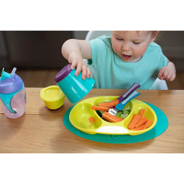 Tommee Tippee Pop Up Weaning Pots 2 pcs Set Blue TT446502 - Salman Stores