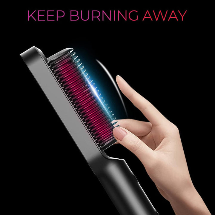TYMO HC100 Ring Hair Straight Brush Black TY.HC100.BK - Salman Stores