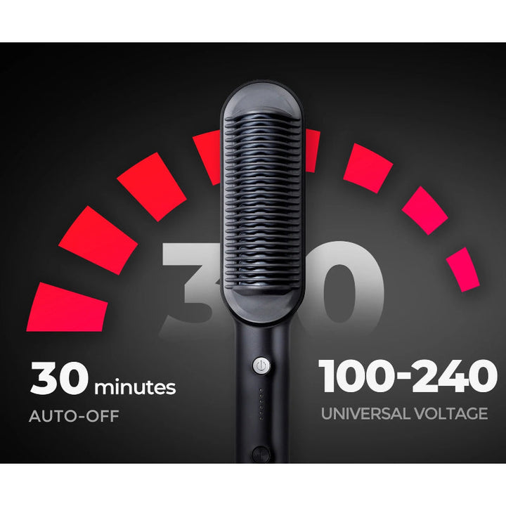 TYMO HC100 Ring Hair Straight Brush Black TY.HC100.BK - Salman Stores