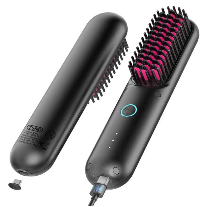 TYMO HC120 Porta Cordless Hair Straightener Black TY.HC120.BK - Salman Stores