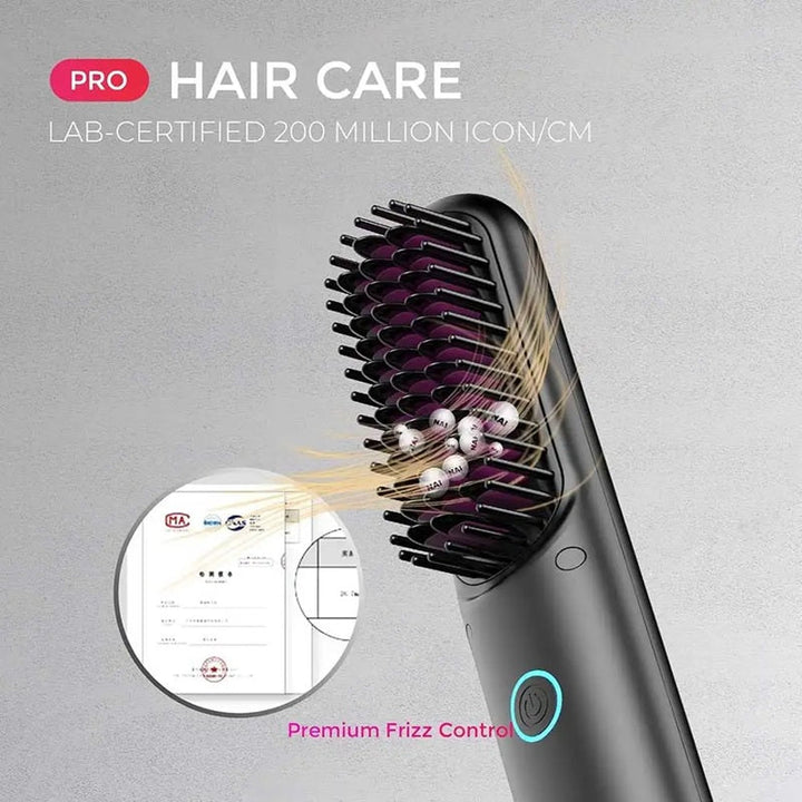 TYMO HC122 Porta Cordless Hair Straightener Dual Mode Black TY.HC122.BK - Salman Stores