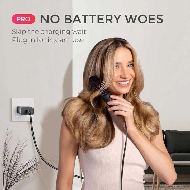 TYMO HC122 Porta Cordless Hair Straightener Dual Mode Black TY.HC122.BK - Salman Stores