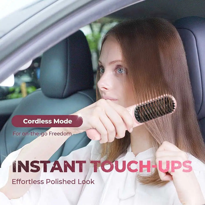 TYMO HC122 Porta Cordless Hair Straightener Dual Mode Pink TY.HC122.PK - Salman Stores
