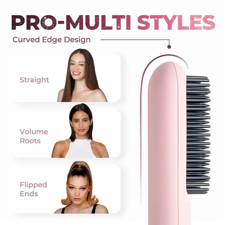 TYMO HC122 Porta Cordless Hair Straightener Dual Mode Pink TY.HC122.PK - Salman Stores