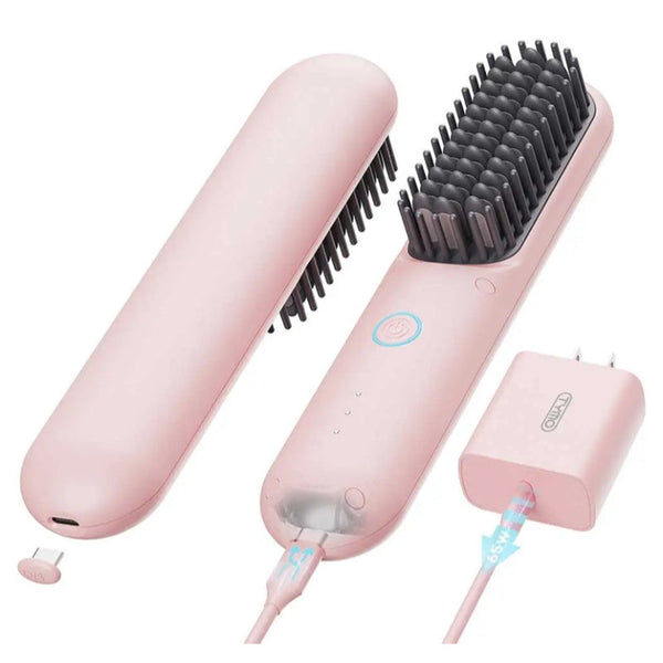 TYMO HC122 Porta Cordless Hair Straightener Dual Mode Pink TY.HC122.PK - Salman Stores