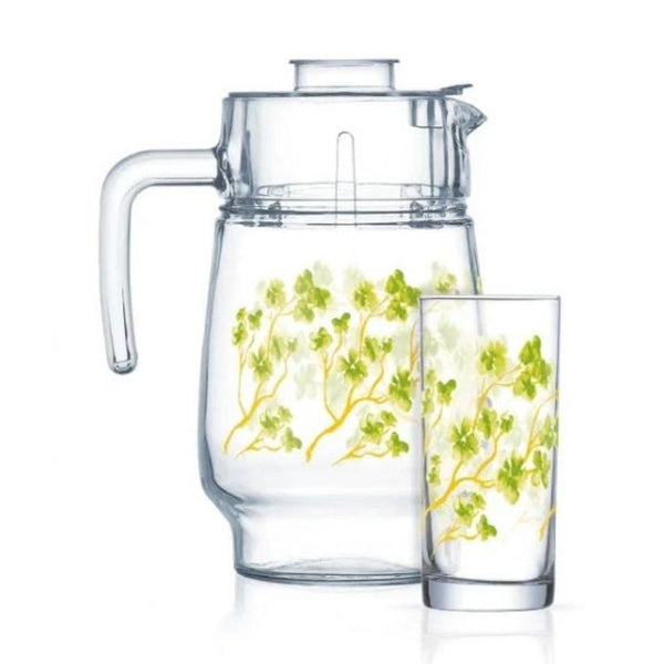 Luminarc Drink Set 7 pcs Set Greenery Gala Amster and Tivoli V0856 - Salman Stores